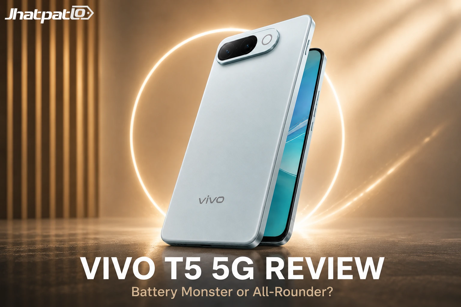 Vivo T5 5G review: the 7,050mAh battery and 144Hz AMOLED screen carry the whole phone